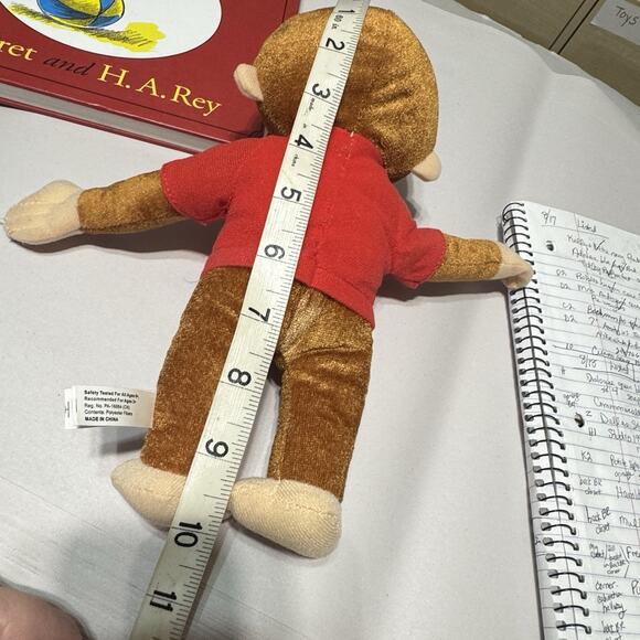 A Treasury of Curious George 8 Stories Margret & H.A. Rey Hardcover W/ Plush Toy - Picture 5 of 10